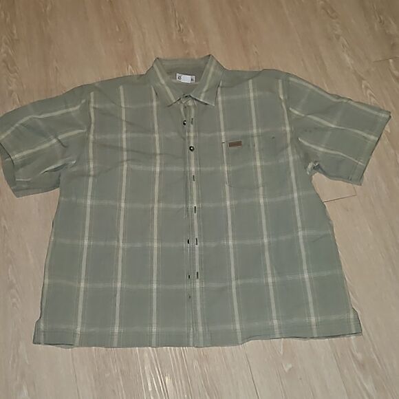 Carhartt Button Down Shirt Size 2XL Fair Condition Please Read) - Picture 1 of 4